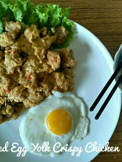 Foto resep Ayam Krispi Saus Telur Asin Gurih Yummy