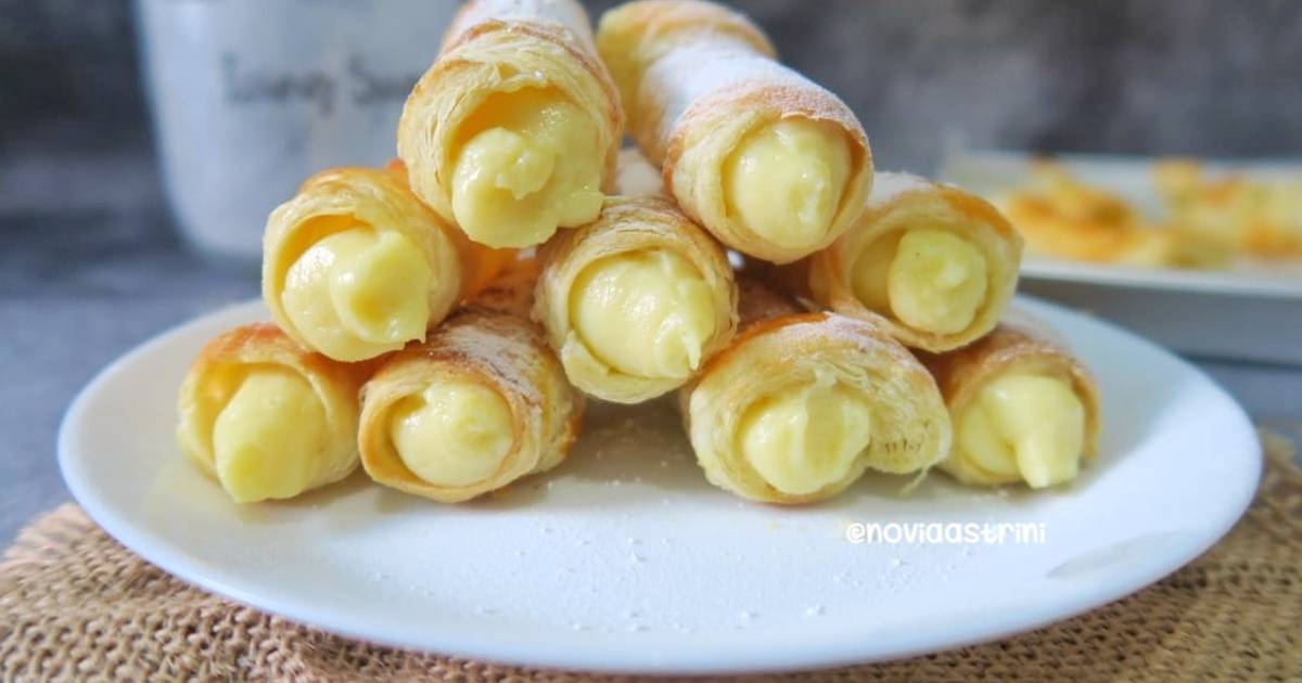 Resep Puff Pastry ala Beard Papa oleh Novia Astrini Cookpad