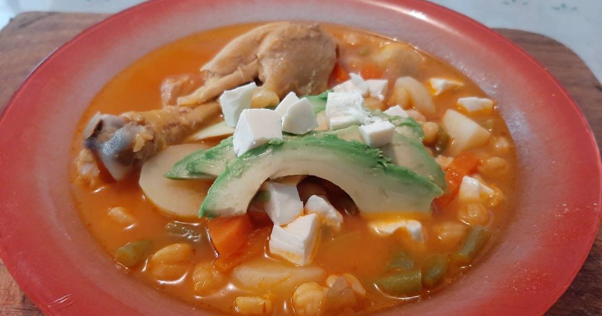 Caldo Tlalpeño ? Receta de Orso Del Asado- Cookpad