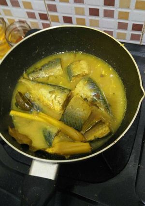 Foto resep Ikan (kuah) bumbu kuning