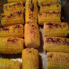 A picture of Mothers Day Corn from the broiler.
