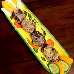 Oddiya style Vegetable Cutlets A picture of Oddiya style Vegetable Cutlets.