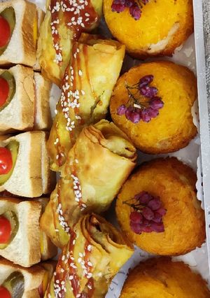 عکسی از دستور ته چین قالبی تک نفره (فینگری)