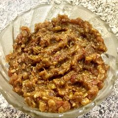 A picture of Dana methi chutney.
