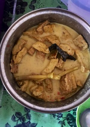 Foto resep Tahu tempe santan