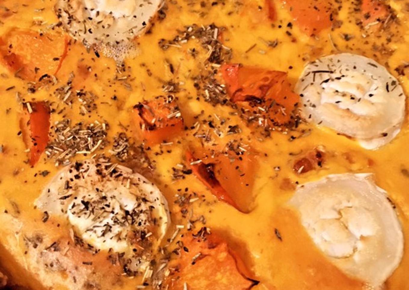 Quiche au potimarron