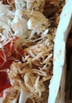 A picture of Slow Cooker Chicken Carnitas.