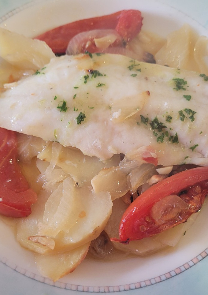 Una foto de Merluza congelada al horno muy económica