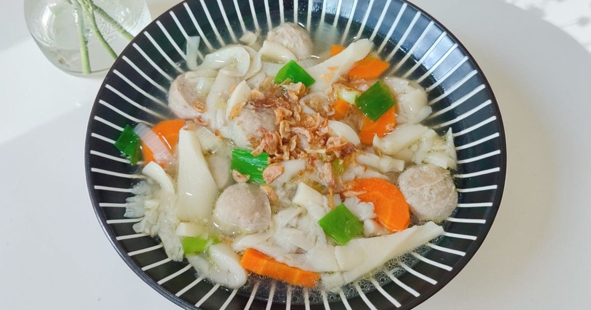 Sup Bakso Jamur