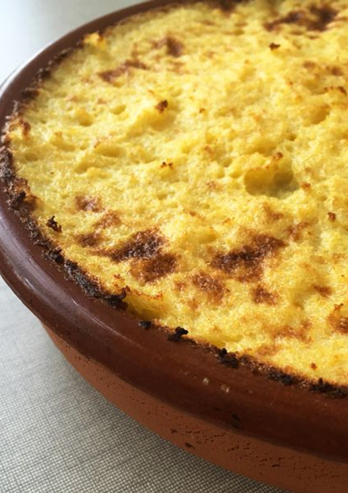Una foto de Pastel Vegetal de Polenta