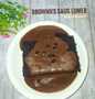 Ini dia! Bagaimana cara buat Brownies Saus lumer dijamin enak