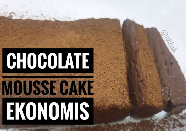 Bagaimana Menyiapkan Chocolate mousse cake ekonomis yang Lezat