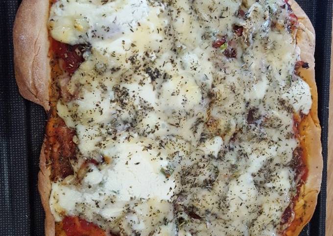 Recette Délicieuse Pizza 2en1