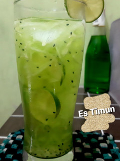 Foto resep Es Timun selasih jeruk nipis