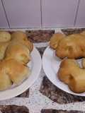 Roscas veganas de limón rellenas con dulce de manzana 🍎🌱