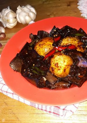 Foto resep Telur Sambal Terong Kecap
