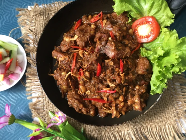 Langkah Mudah untuk Menyiapkan Resep Daging masak  tuha khas Banjar yang Bisa Manjain Lidah Anti Ribet, Uenak Banget