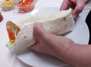 Una foto de wraps de carne