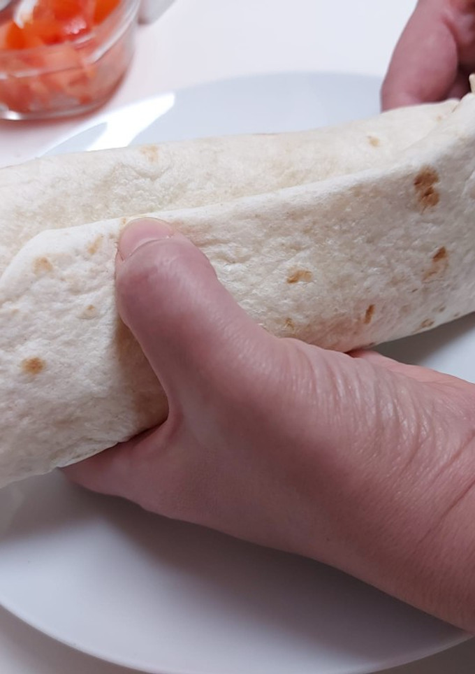 Una foto de Wrap de Pollo