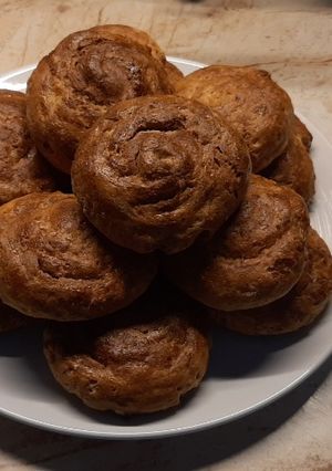 Szénhidrátcsökkentett gesztenyés csiga recept fotója
