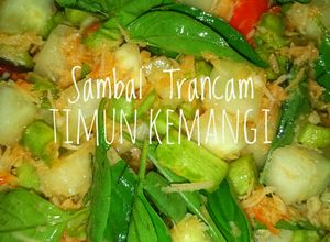 Foto resep Sambal Trancam Timun Kemangi