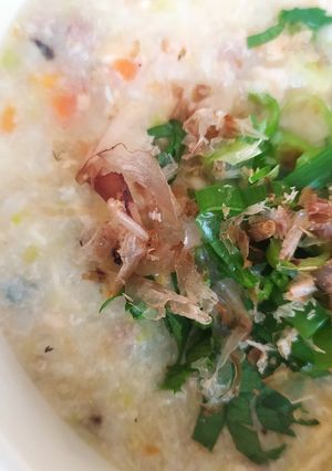 Foto resep Bubur daging penuh rasa