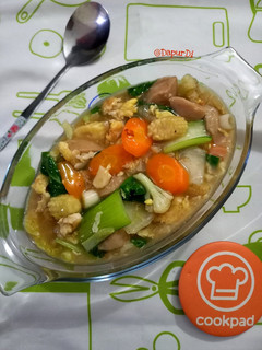 Foto resep Capcay Kuah Kental