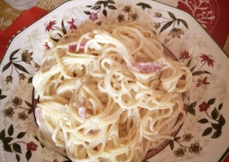 Espagueti carbonara