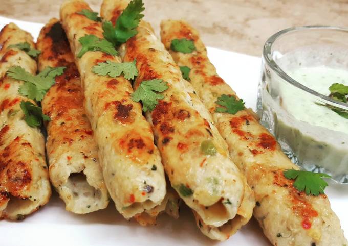 Simple Way to Make Delicious Chicken Seekh kababs