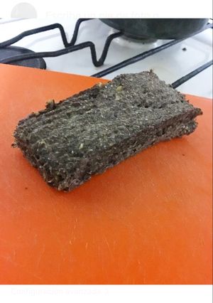 Una foto de Pan de lino/linaza VEGANO SIN GLUTEN Y ADELGAZA