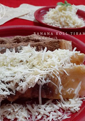 Foto resep Banana roll tiramisu