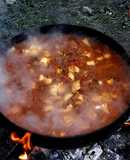 Ravioles de ricota con bolognesa (al disco)