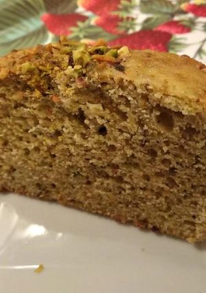 Una foto de Bizcocho de pistacho en crockpot