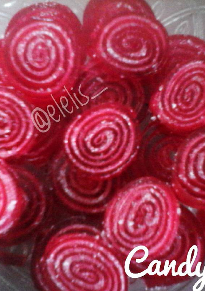 Foto resep Candy Roll (Permen Gulung agar-agar)