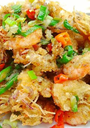 Foto resep Udang Goreng Cabai Garam