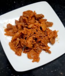 thịt rang sả cháy cạnh