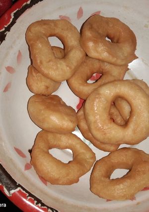 Foto resep Donat empuk tanpa telur anti gagal