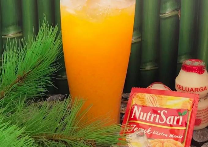 Resep Es Nutrisari Yakult oleh Priska Koes - Cookpad