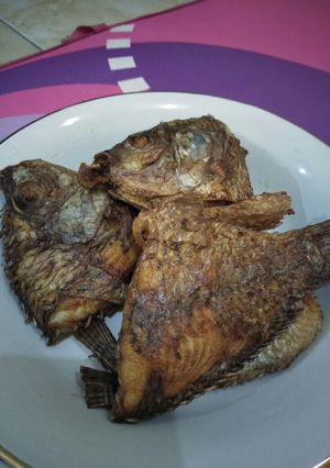 Foto resep Ikan mujair goreng bumbu