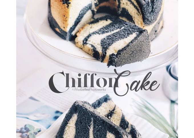 Chiffon Cake motif Zebra