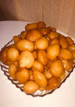 صورة لوصفة لكيماتي 😍 او لقمة القاضي 👌😄