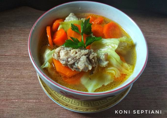 Resep Sayur sop ayam Yang Enak