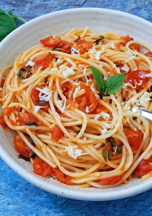 A picture of Spaghetti al Pomodoro.