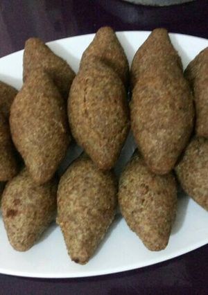 صورة لوصفة كبة مقلية عالطريقة الحلبية