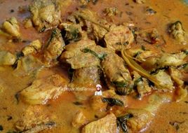 Rendang Ayam Berkuah