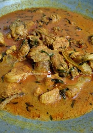 Gambar Rendang Ayam Berkuah
