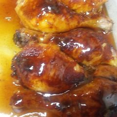 A picture of Honey Baked Paprika Chicken.