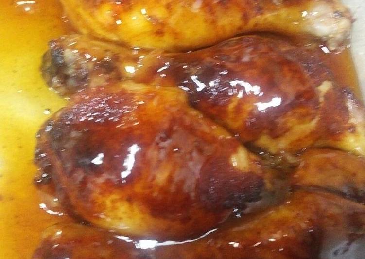 Recipe of Quick Honey Baked Paprika Chicken