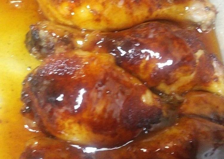 Recipe of Homemade Honey Baked Paprika Chicken