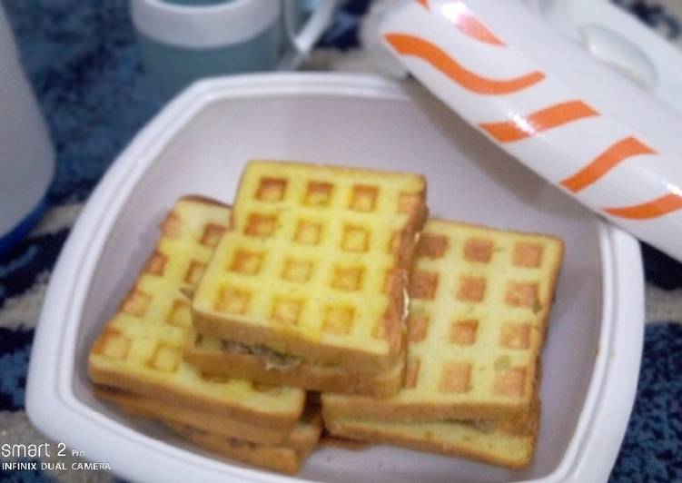 Waffles bread